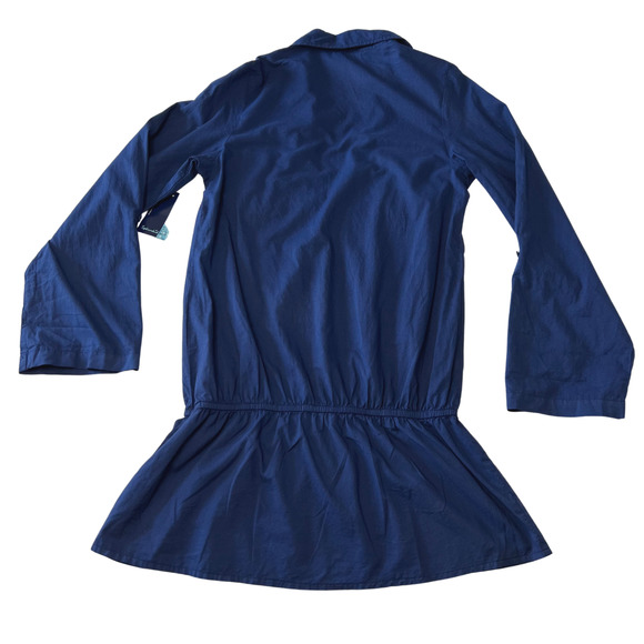 Splendid Navy Blue Swim Coverup - Picture 6 of 16